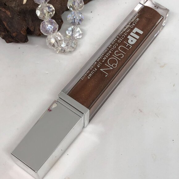 Fusion Beauty LipFusion Micro Injected Collagen Lip Plump Lip Gloss - Purrr -New - Picture 3 of 4